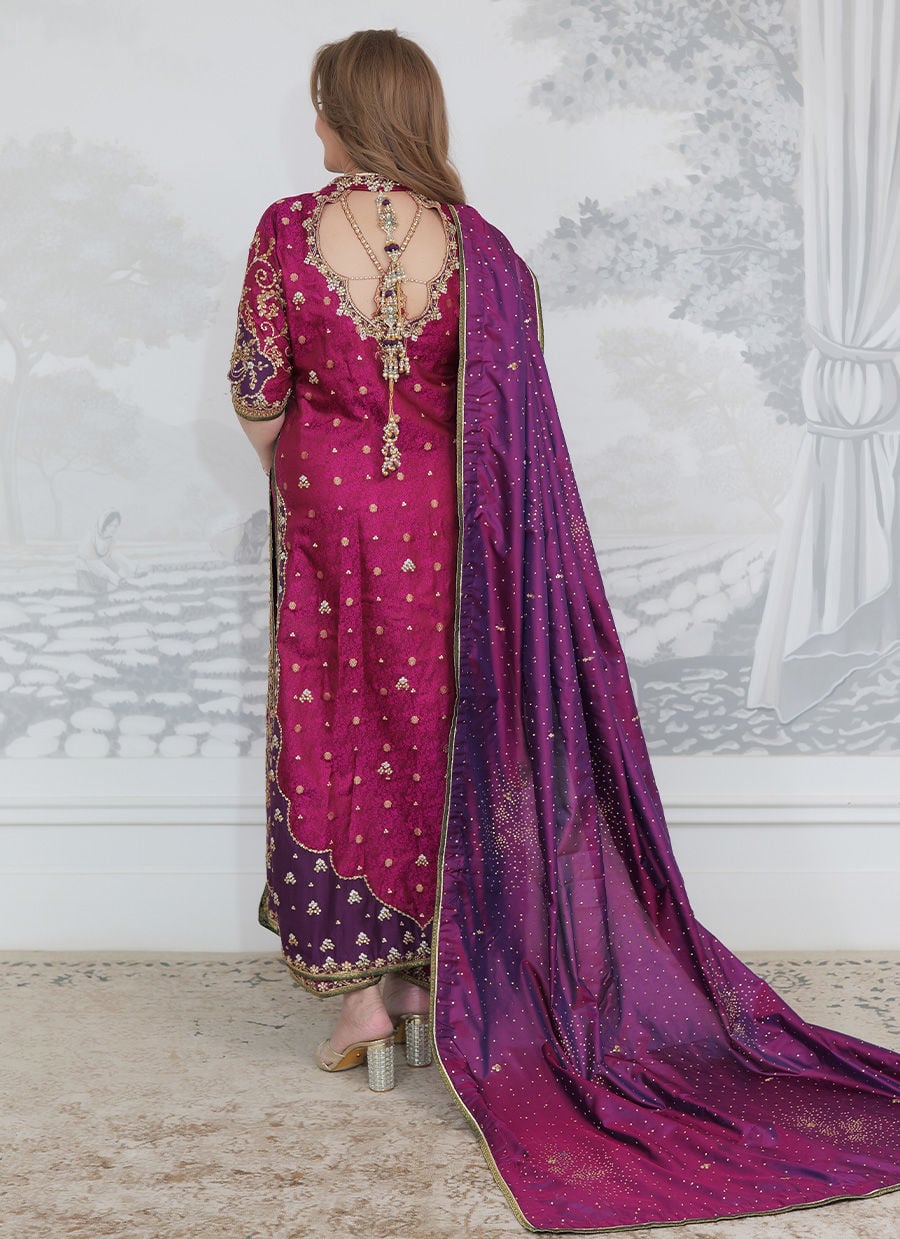 Bita Magenta Kurta