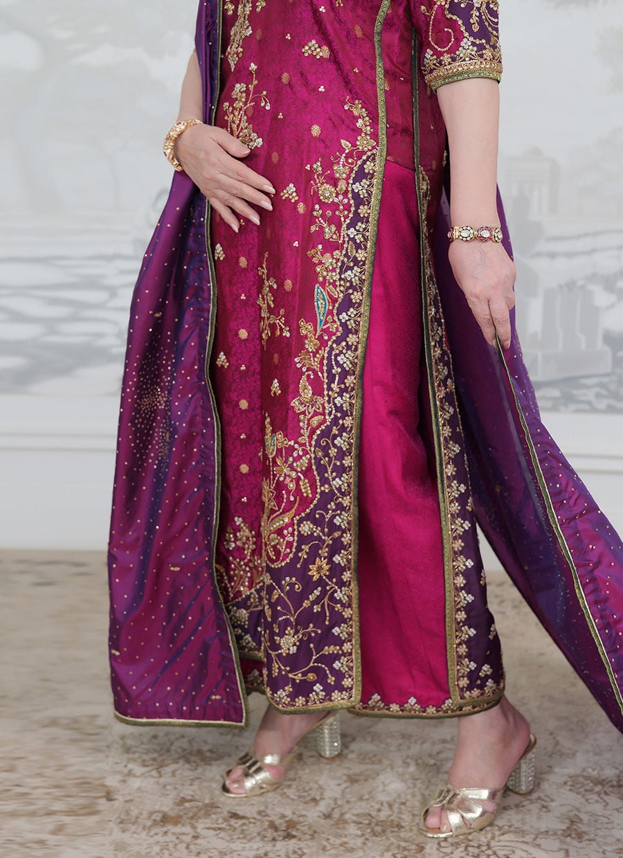 Bita Magenta Kurta
