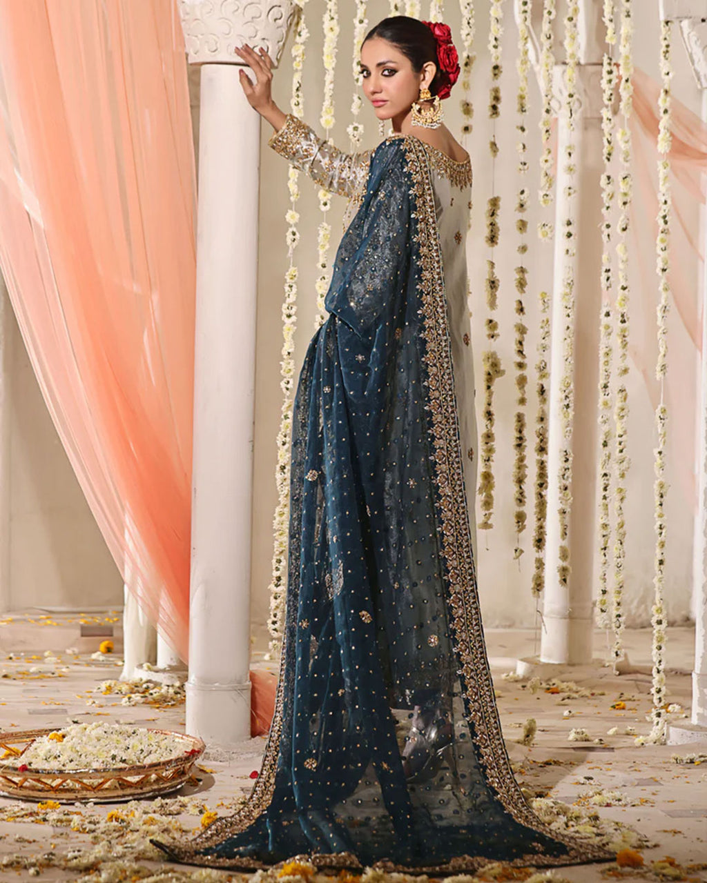 Haris Shakeel || Double Zari Fabric || Wedding Dress