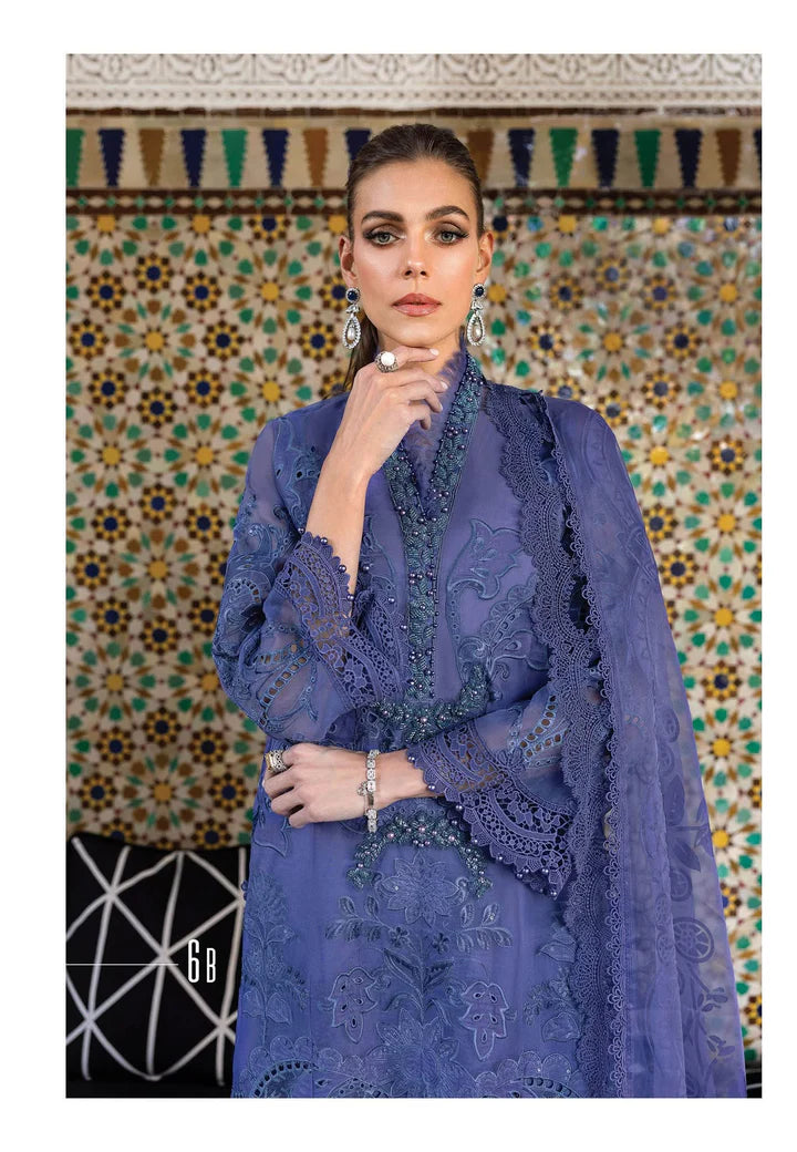Maria B luxury lawn suits 2025 - 6B