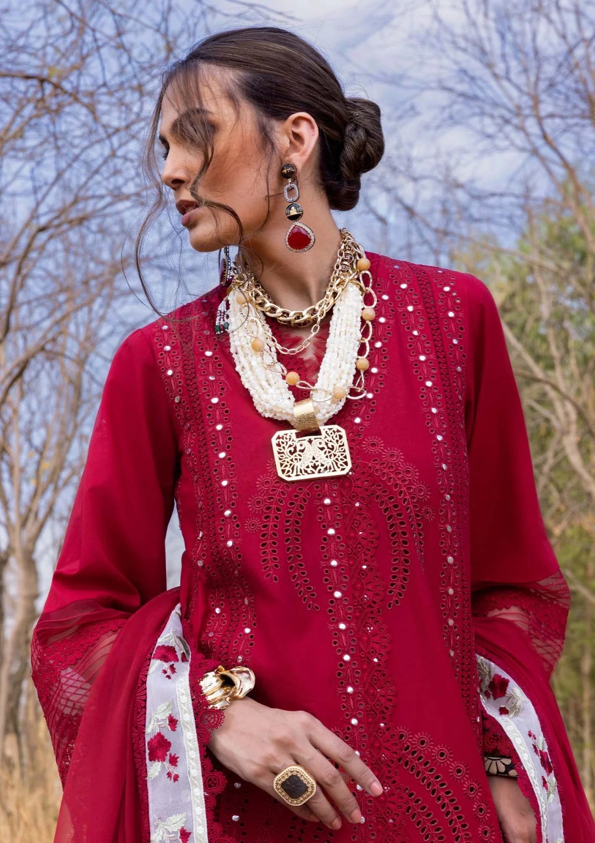 Lawn - Saira Shakira - Unstitched Festive 25 - SHAMS-A