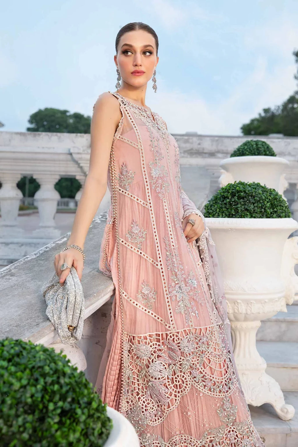 MARIA.B Chiffons Unstitched Collection 2024 | MPC-24-106
