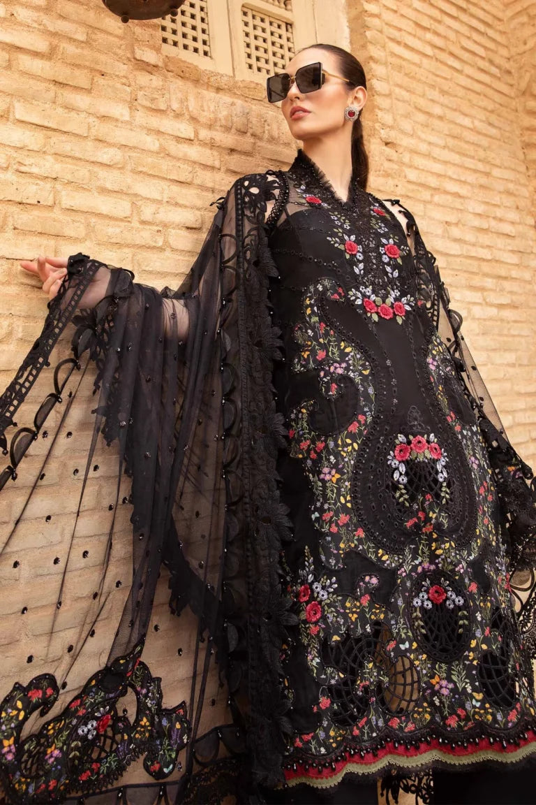 Maria B Luxury Lawn 2024 | 5B (GZ-491)