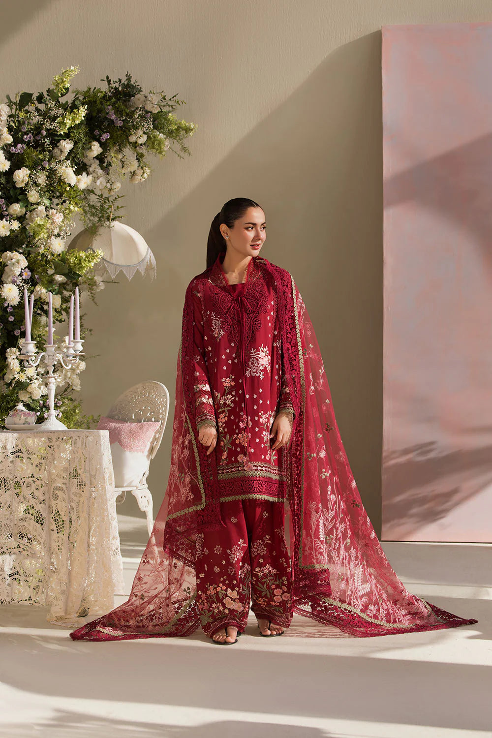Design 14A Luxury Lawn 2025 Unstitched